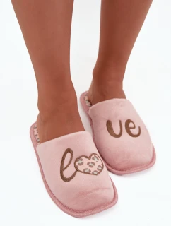 Dámské pantofle LOVE Vinceza 19960 růžové