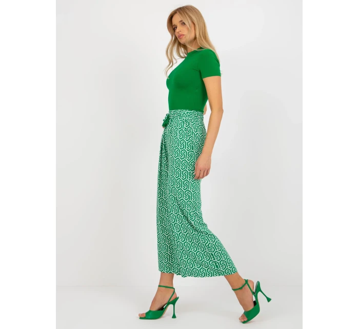 Kalhoty D73770R62237A zelená