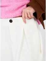 Spodnie IT SP model 21902624 ecru - FPrice Spodnie IT SP model 21902624 ecru - FPrice