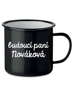Personalizovaný retro plecháček - budoucí paní