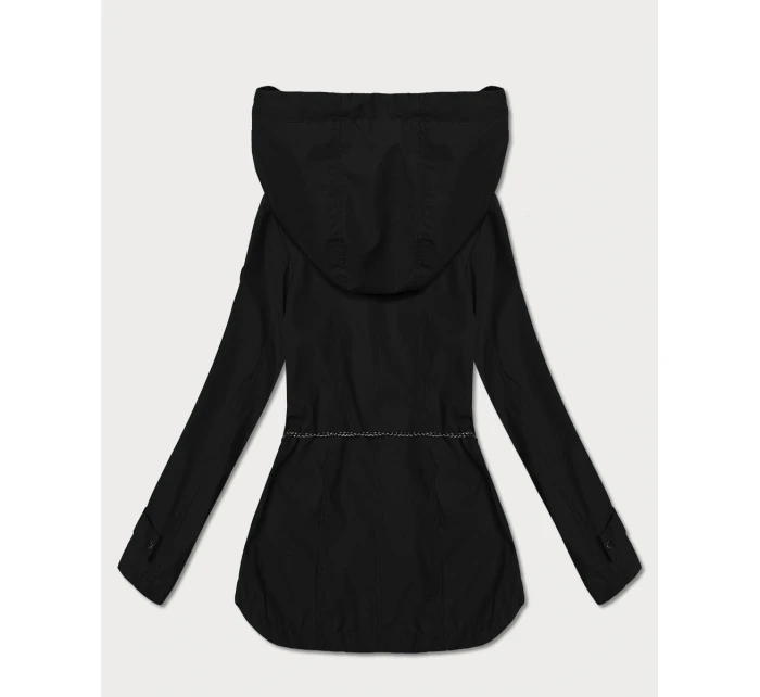 Damska kurtka z łańcuszkiem Goodlookin czarna (KK6021-1)