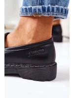 Kožené Polobotky Big Star Černé model 21560459 - Big Star Shoes