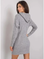 Dámské šaty s kapucí 7099 - RUE PARIS