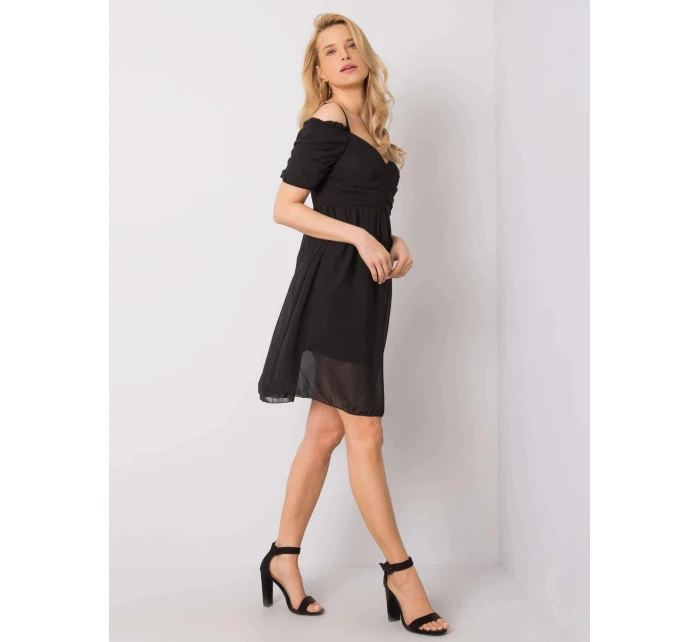 Dámské šaty 322 SK 1768.70P černé - FPrice