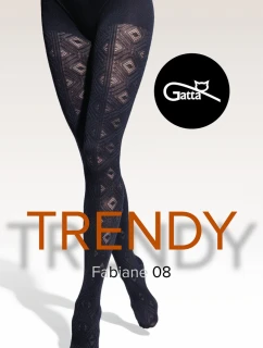 model 21367523 08 Vzorované punčocháče - Gatta