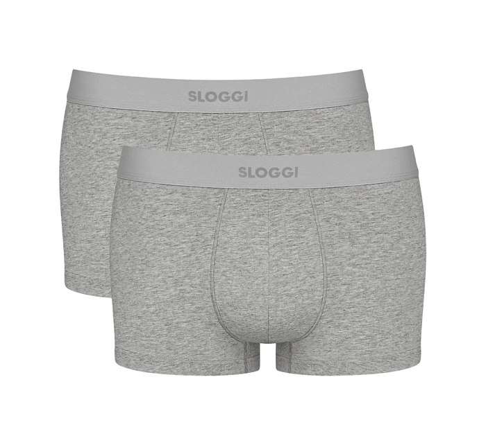 Pánské boxerky men EVER Ease Hipster 2P - UNKNOWN - šedé M034 - SLOGGI Pánské boxerky men EVER Ease Hipster 2P - UNKNOWN - šedé M034 - SLOGGI