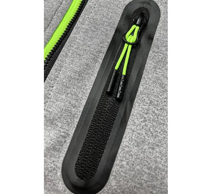 Tmavě dámská sportovní bunda s vsadkami model 18423282 - J.STYLE