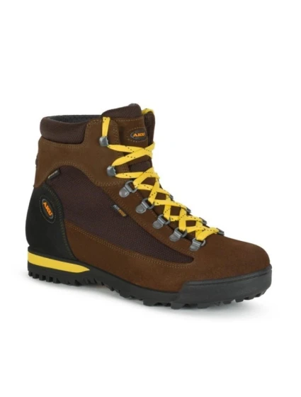 dámská trekingová sportovní obuv model 21940853 GTX kožené kotníkové boty hnědé dámské - Aku
