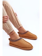 Dámské semišové s kožešinou Hnědá model 21631479 - Boto Dámské semišové s kožešinou Hnědá model 21631479 - Boto