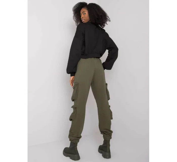 Tepláky RV DR 7364.01P khaki