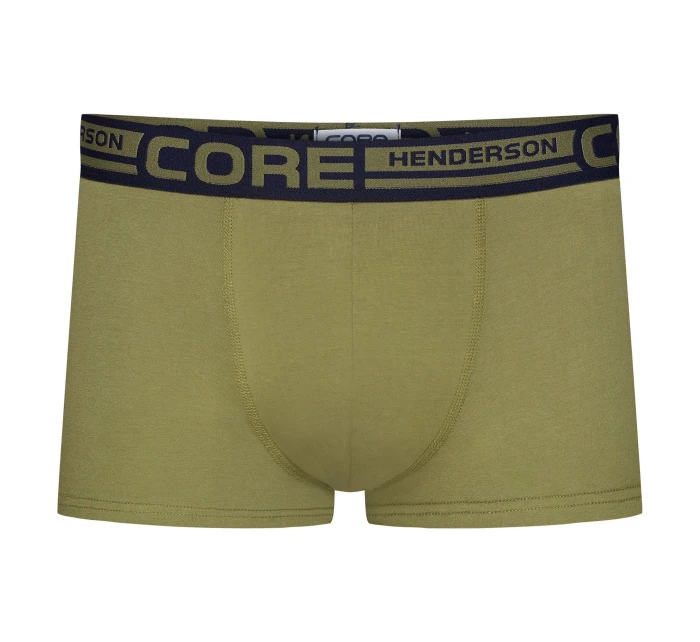 Boxerky Nosh 39781-MLC Zelená a tmavě modrá - Henderson