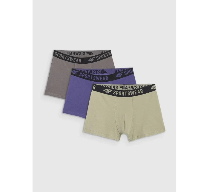 Chlapecké boxerky 4F (3pack)