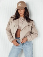 Dámská džínová bunda béžová Dstreet model 21972710 - FashionStreet