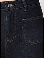 Jeansy damskie z efektem push up granatowe model 22319377 - FashionStreet Jeansy damskie z efektem push up granatowe model 22319377 - FashionStreet