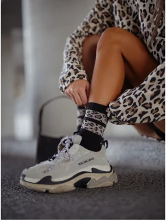 Milena ponožky 0200-127 Two Mottled Stripes 37-41