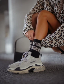 Milena ponožky 0200-127 Two Mottled Stripes 37-41