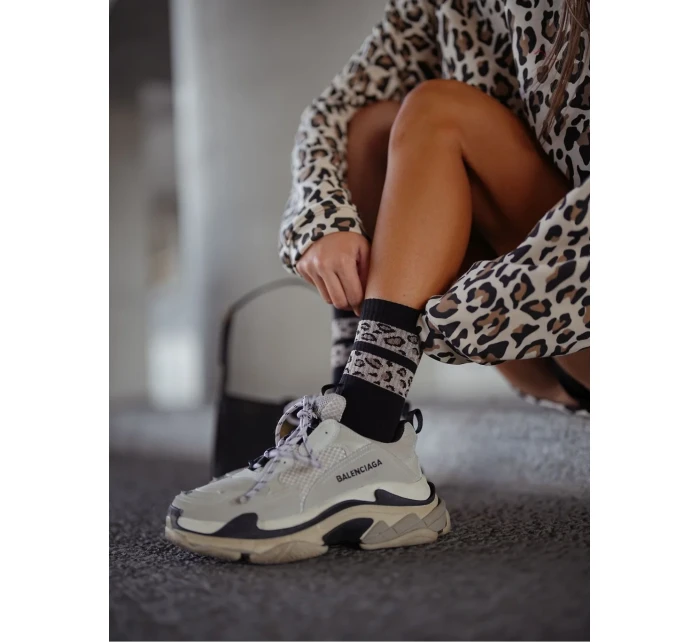 Milena ponožky 0200-127 Two Mottled Stripes 37-41