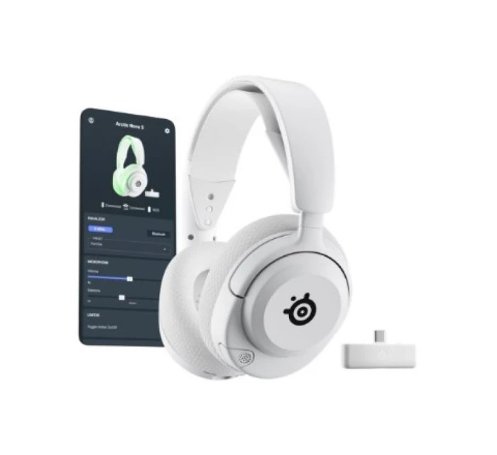 Herní souprava Nova Bluetooth s a  Bezdrátová bílá model 21716783 - Steelseries