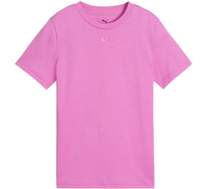 Puma ESS Centered Cat Logo Tee pink 692972 74 dětské tričko Puma ESS Centered Cat Logo Tee pink 692972 74 dětské tričko