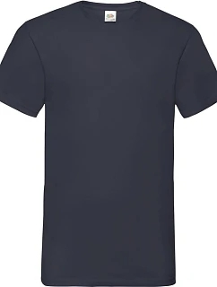 Fruit of the Loom Valueweight V-Neck T Tričko s výstřihem do V 16.1066 deep navy