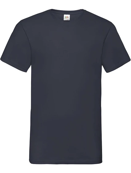 Fruit of the Loom Valueweight V-Neck T Tričko s výstřihem do V 16.1066 deep navy Fruit of the Loom Valueweight V-Neck T Tričko s výstřihem do V 16.1066 deep navy