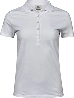 Tee Jays TJ 145 Dámské luxusní těžké strečové piqué polo 18.0145 white