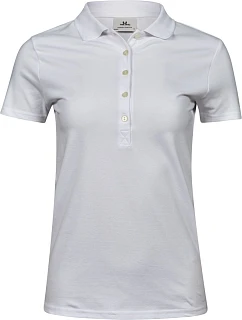 Tee Jays TJ 145 Dámské luxusní těžké strečové piqué polo 18.0145 white