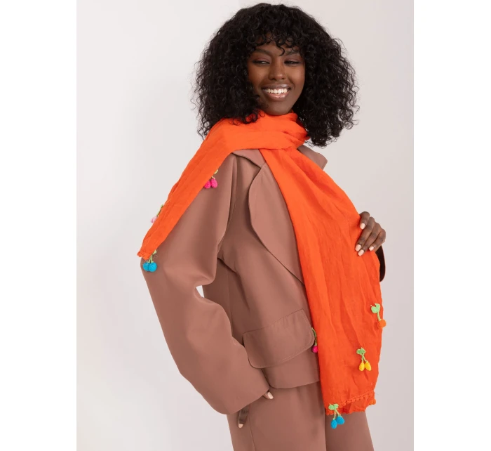 Chustka AT CH model 19662198 pomarańczowy - FPrice Chustka AT CH model 19662198 pomarańczowy - FPrice