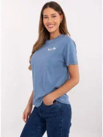 Tričko D12022AC02645G tmavě modré Tričko D12022AC02645G tmavě modré