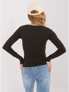 Bluzka WT BZ model 21859100 ciemny brązowy - FPrice