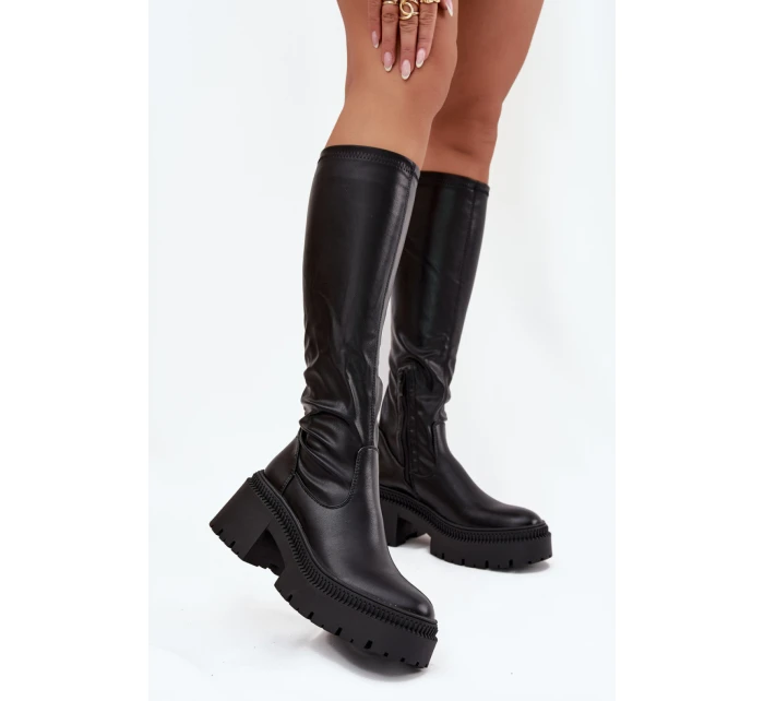 Kozačky model 217516 Step in style Kozačky model 217516 Step in style