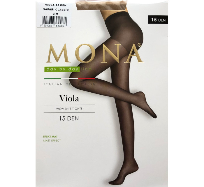 Dámské punčochové kalhoty Mona Viola Matt Effect 1-4 15 den