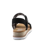 Skechers Espadrilles sandály BOBS Adobe Princess W 113541-BLK