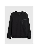 Pánská mikina z fleece s střihem bez kapuce x model 22359195 - 4F Pánská mikina z fleece s střihem bez kapuce x model 22359195 - 4F