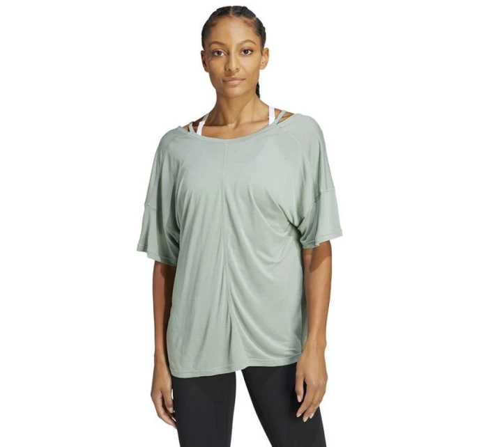 Dámské tričko YGA ST O T W HR5078 - Adidas