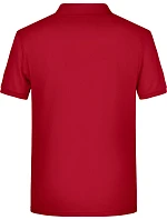 Pánské piqué polo z bio bavlny 02. red model 22437841 - Daiber Pánské piqué polo z bio bavlny 02. red model 22437841 - Daiber