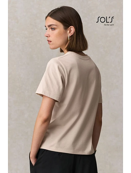 SOL'S Legend Women Dámské bio IC tričko model 22464035 khaki SOL'S Legend Women Dámské bio IC tričko model 22464035 khaki