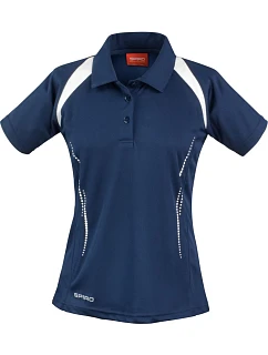 Spiro S 177F Dámské týmové piqué polo 29.177F navy/white
