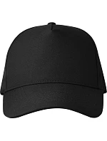 Kid Recy Five Dětská 5 panelová kšiltovka model 22485495 black - Atlantis Headwear Kid Recy Five Dětská 5 panelová kšiltovka model 22485495 black - Atlantis Headwear