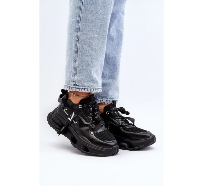 Dámské tenisky model 21650245 Černé - Goe