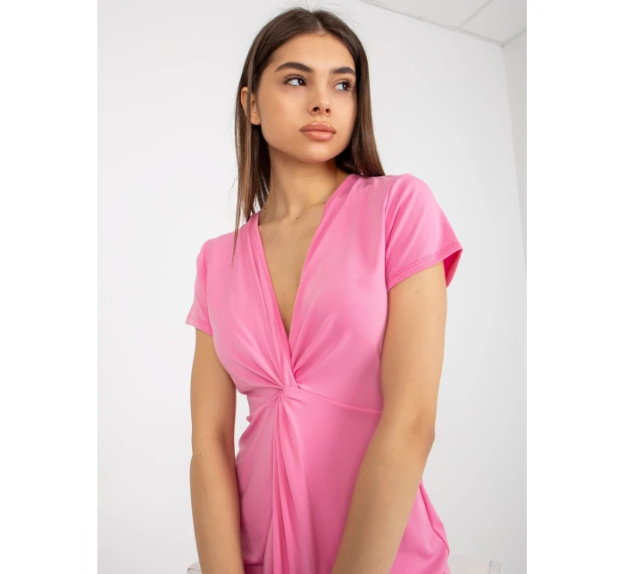 Sukienka DHJ SK model 21271932 różowy - FPrice