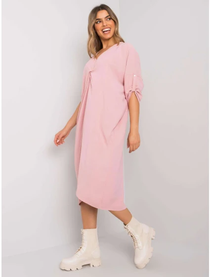 Šaty DHJ SK 20148.20 světle růžová