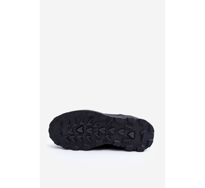 Pánské zateplené trekingové boty černá Daviana