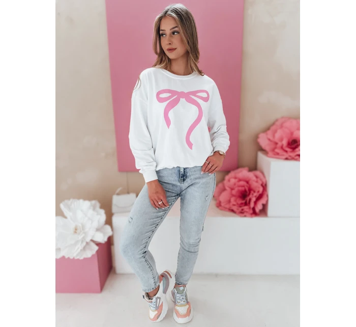 Dámská oversize mikina bílá Dstreet model 21985686 - FashionStreet