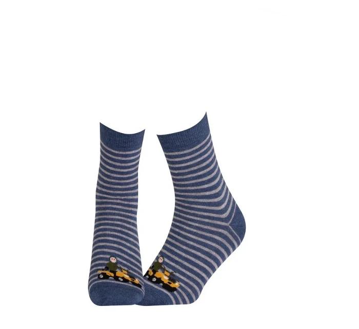Skarpety  chłopięce wzorowane model 16127234 - Wola