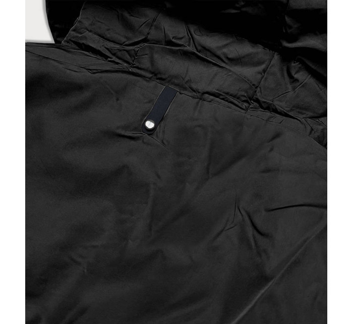 Černá prošívaná dámská bunda pro přechodné období model 15890441 - LHD
