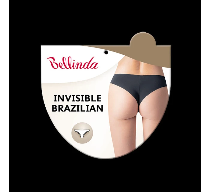 Dámské bezešvé kalhotky INVISIBLE BRAZILIAN - BELLINDA - tělová
