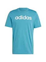 Tričko adidas Essentials Single Jersey Linear s vyšitým logem M IJ8655 Tričko adidas Essentials Single Jersey Linear s vyšitým logem M IJ8655