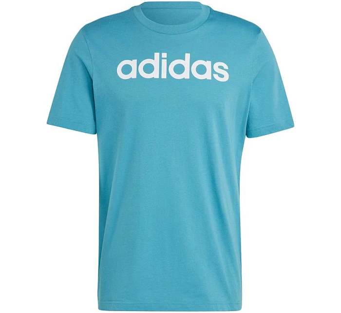 Tričko adidas Essentials Single Jersey Linear s vyšitým logem M IJ8655 Tričko adidas Essentials Single Jersey Linear s vyšitým logem M IJ8655