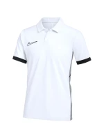 Dětské tričko Nike Dri-Fit Academy Polo bílé FZ9763 100 Dětské tričko Nike Dri-Fit Academy Polo bílé FZ9763 100